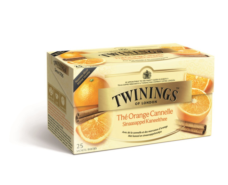 Twinings Thee Sinaasappel Kaneel25st