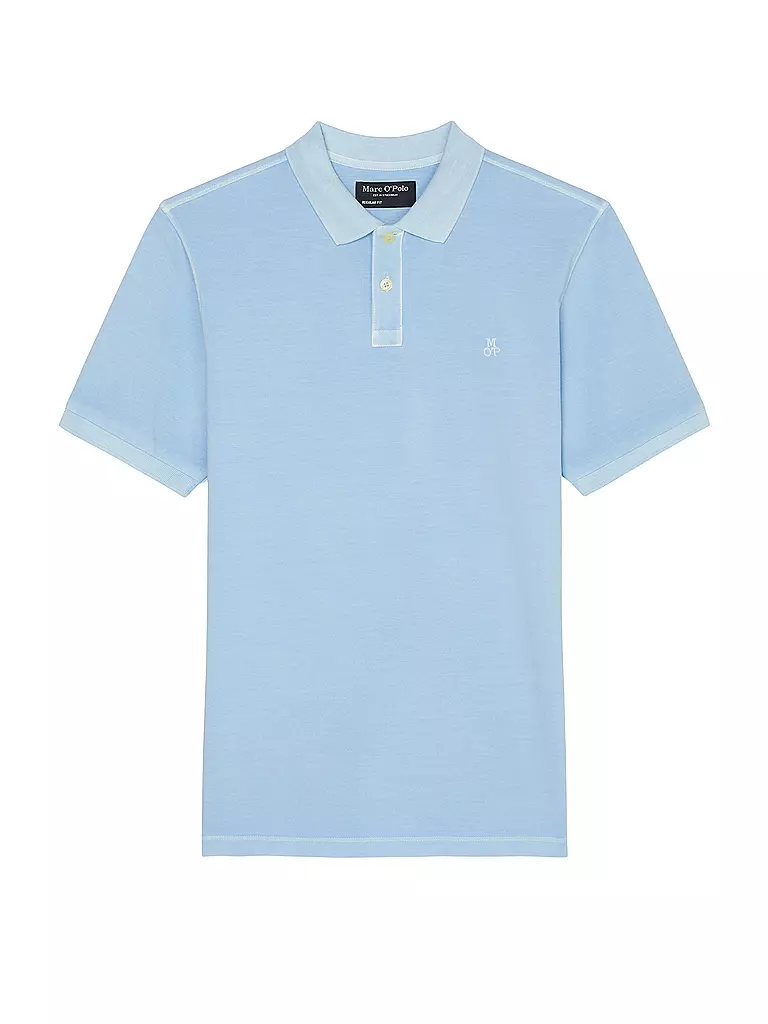 MARC O'POLO Poloshirt Regular Fit hellblau