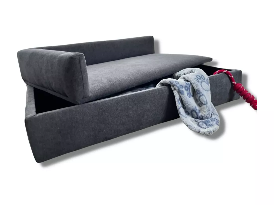 Canapé-lit DUQUE 71x42x24cm pour chiens petits-moyens