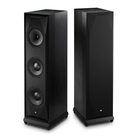 MoFi SourcePoint 888 - high-end coaxiale hifi-vloerluidspreker Zwart essenhout