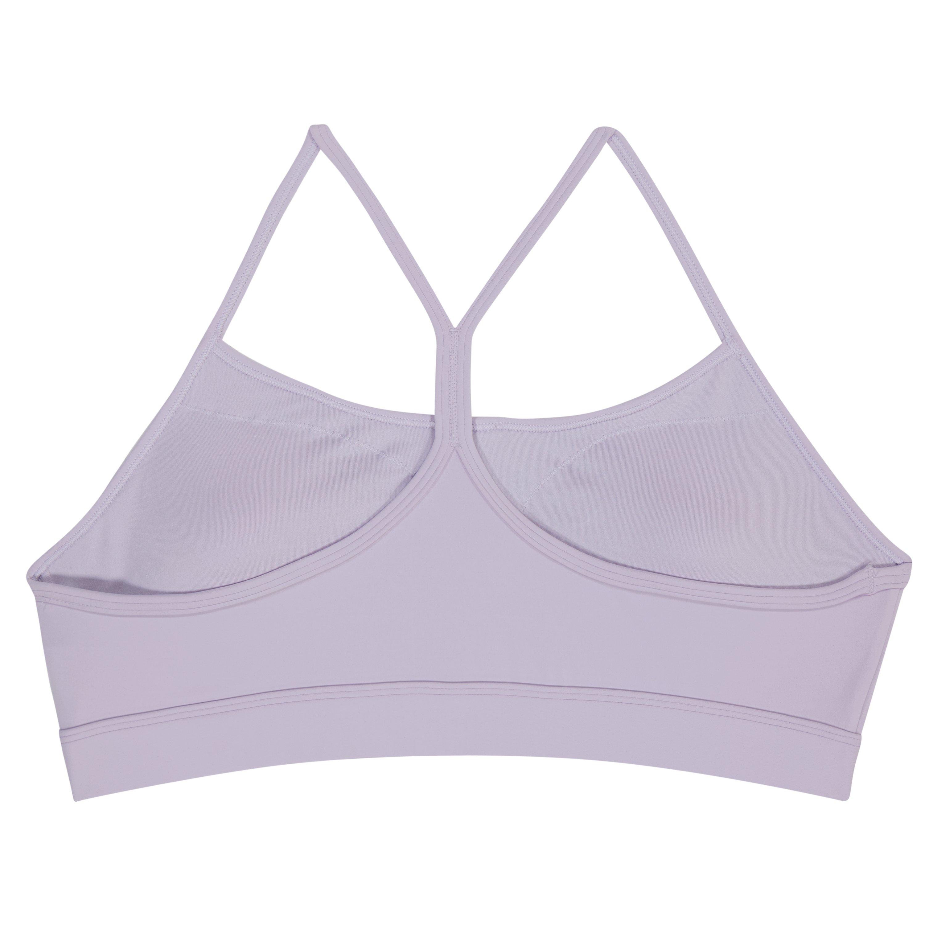 Reebok Lux Skinny Strap Medium Support Sports Bra Bralette Womens