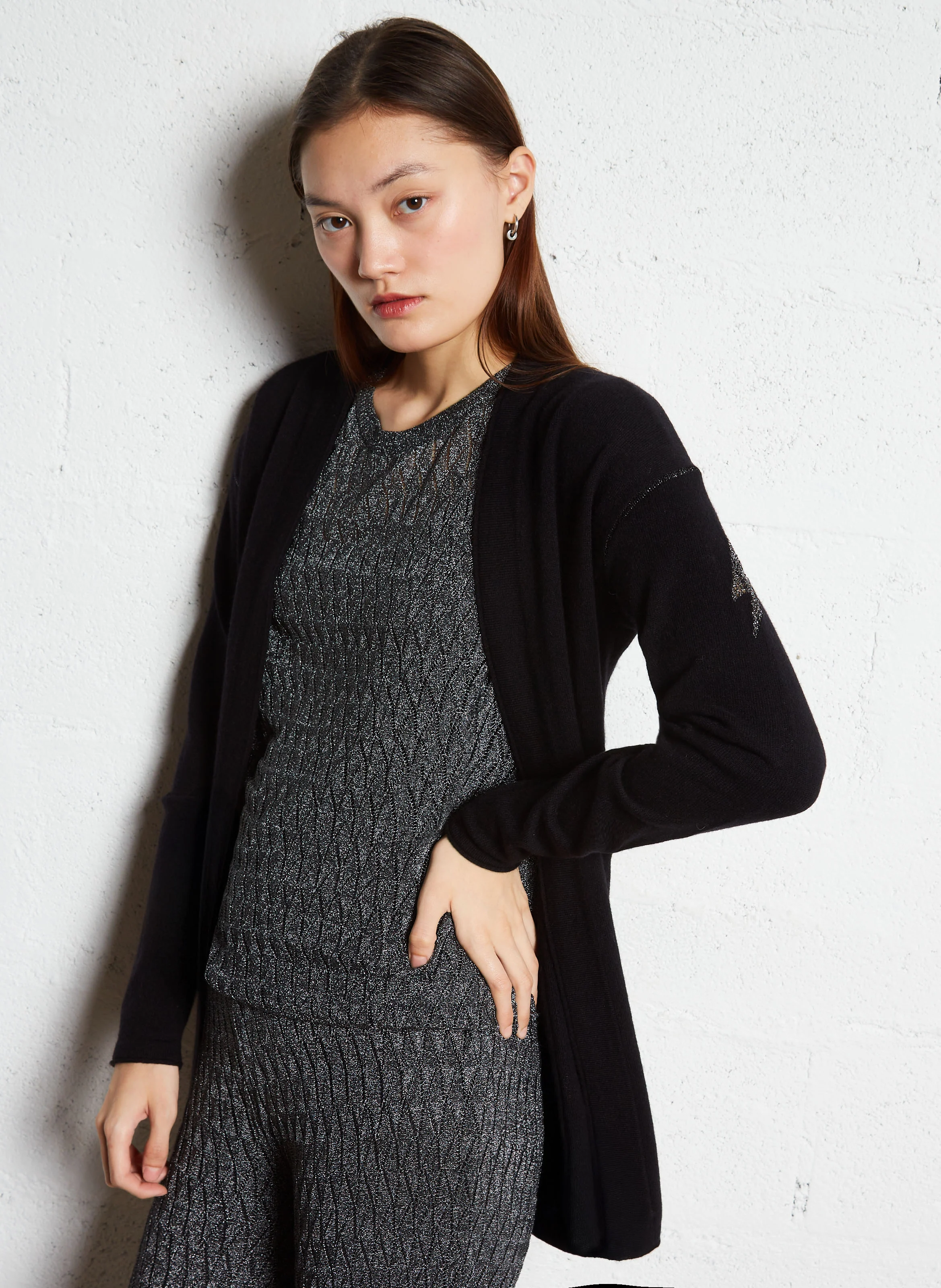 Gilet manches longues| Noir