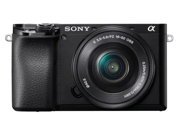 Sony a6100 ILCE-6100Y - Digitalkamera - spejlløst - 24.2 MP - APS-C - 4K / 30 fps - 3x optisk zoom 16-50 mm og 55-210 mm objektiver - Wi-Fi, NFC, Bluetooth - sort