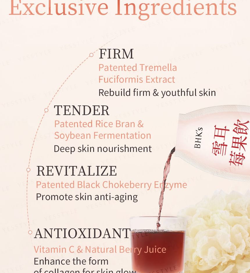 BHK's - Tremella Fuciformis & Berry Drink