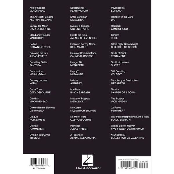 Hal Leonard Mammoth Metal Guitar