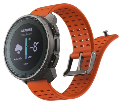 Montre GPS Suunto Vertical Titanium Solar Canyon - Orange