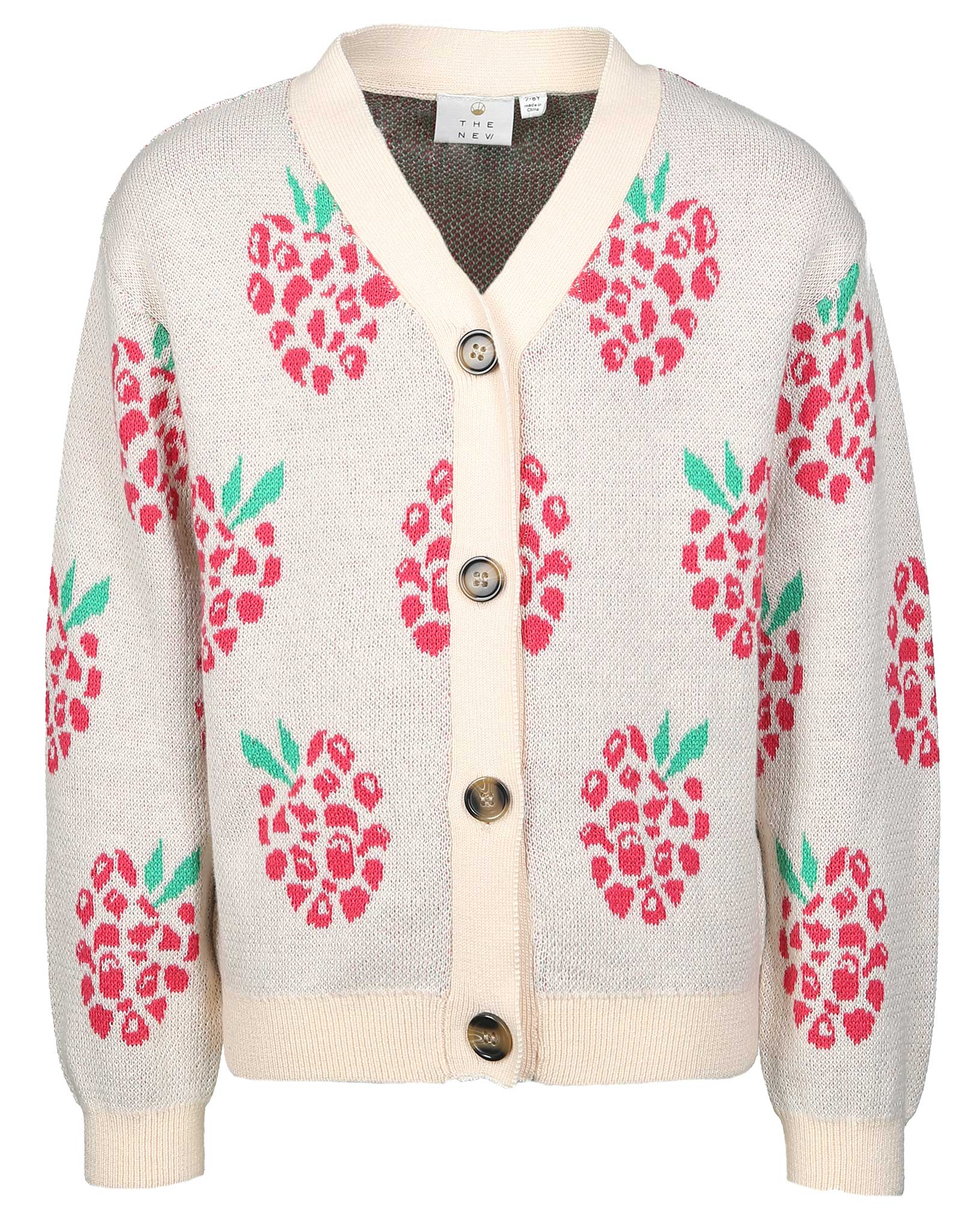 Strickjacke JALITA in white swan