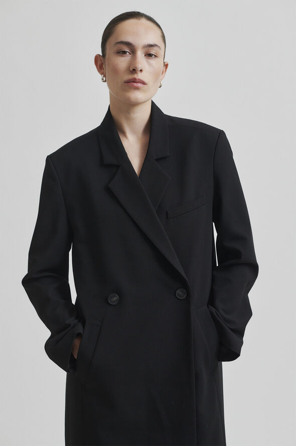 Second Female Herbie Long Blazer Black