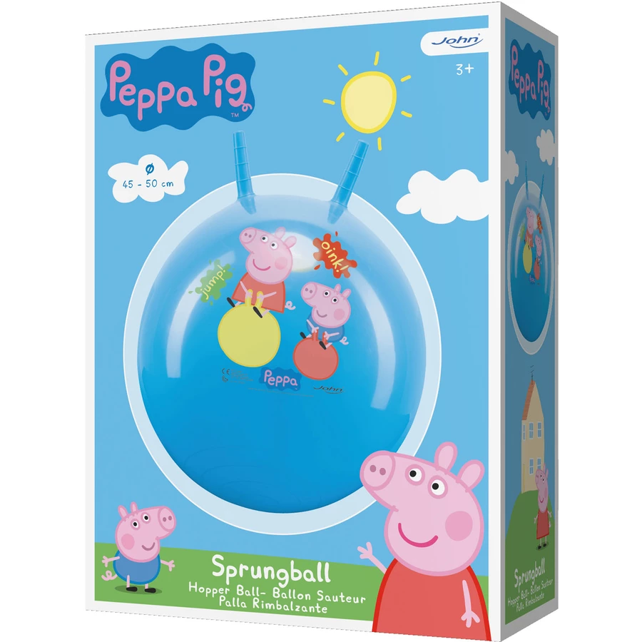 John® Sprungball Peppa Pig, 45 - 50 cm