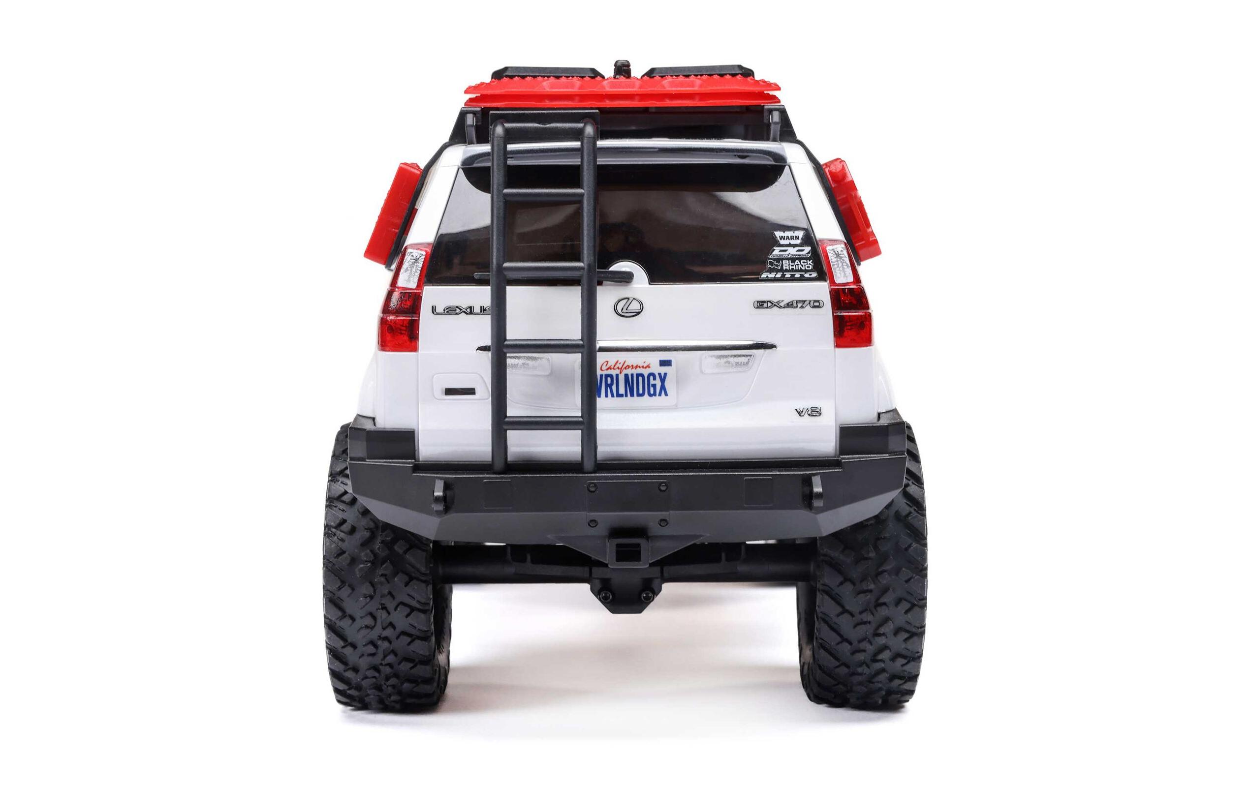 Scale Crawler SCX24 Lexus GX470, Weiss RTR 1:24<br>Micro Crawler im Massstab 1:24