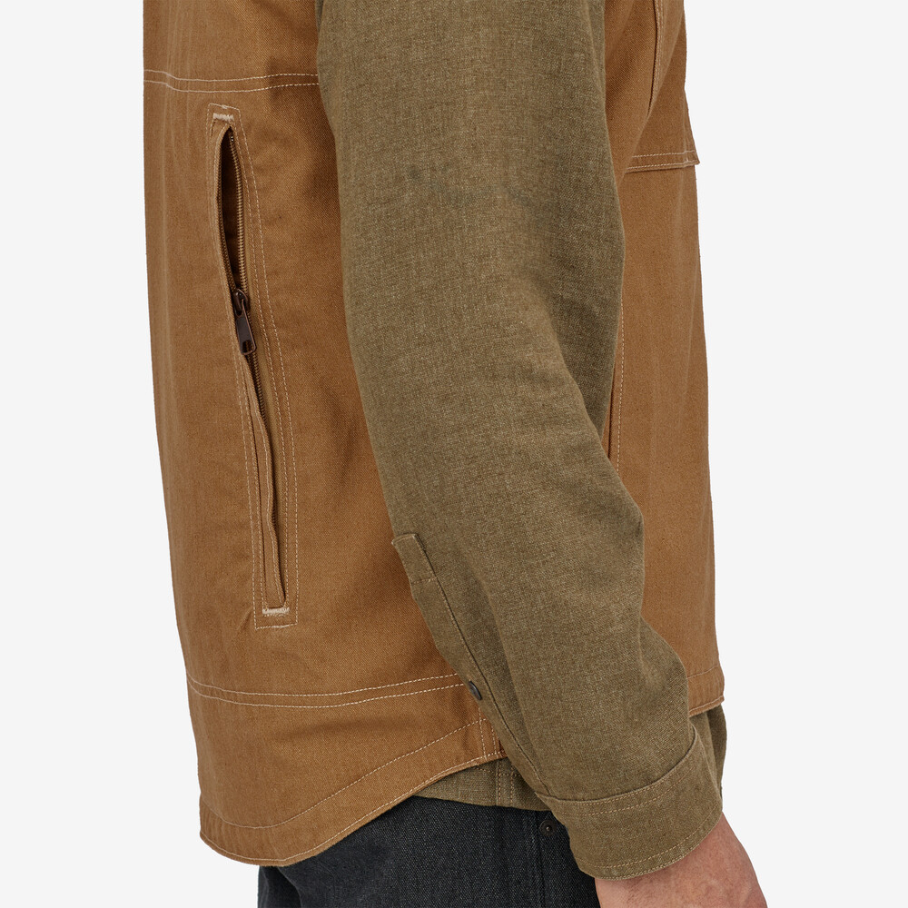 Ganzjahresweste aus Hanf-Canvas für Herren