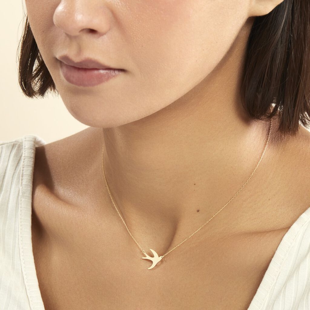 Collier Emmeline Or Jaune