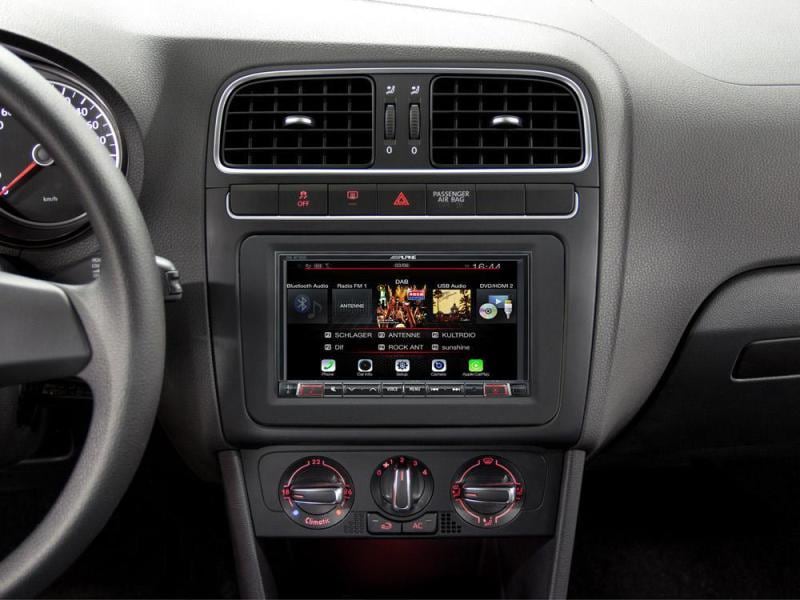 Alpine Autoradio INE-W720D 2 DIN Autoradio mit DAB/DAB -Tuner
