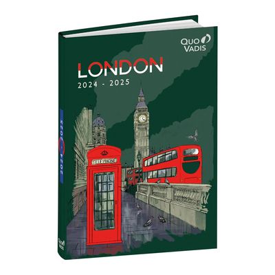 Agenda Cities - 1 jour par page - 12 x 17 cm - London - Quo Vadis