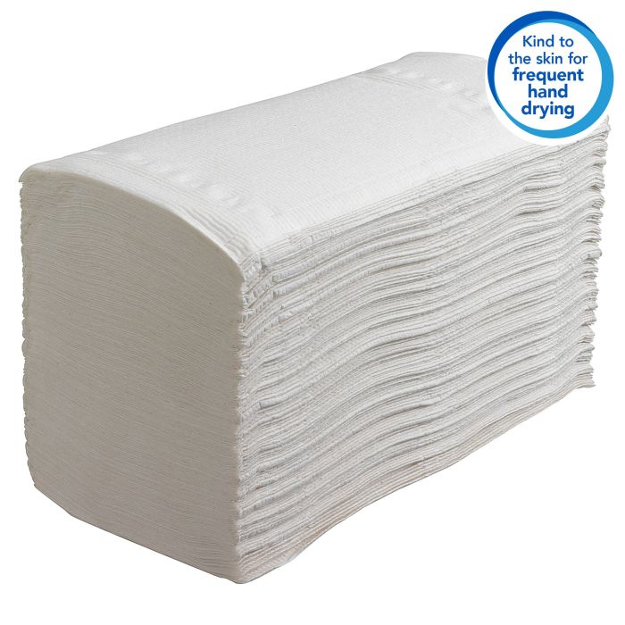 Scott 6663 3180st Control Intergevouwen  handdoeken 1-Laags wit (6663)
