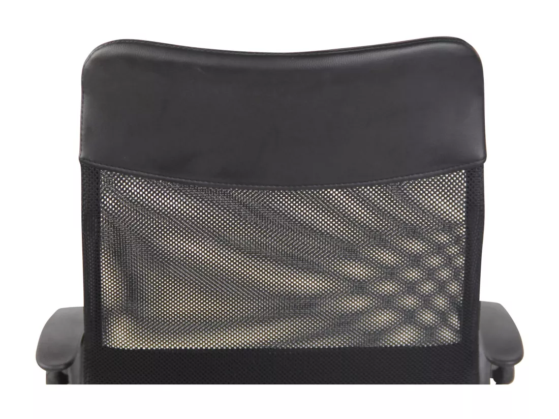Chaise de bureau Korba - tissu Noir108.00