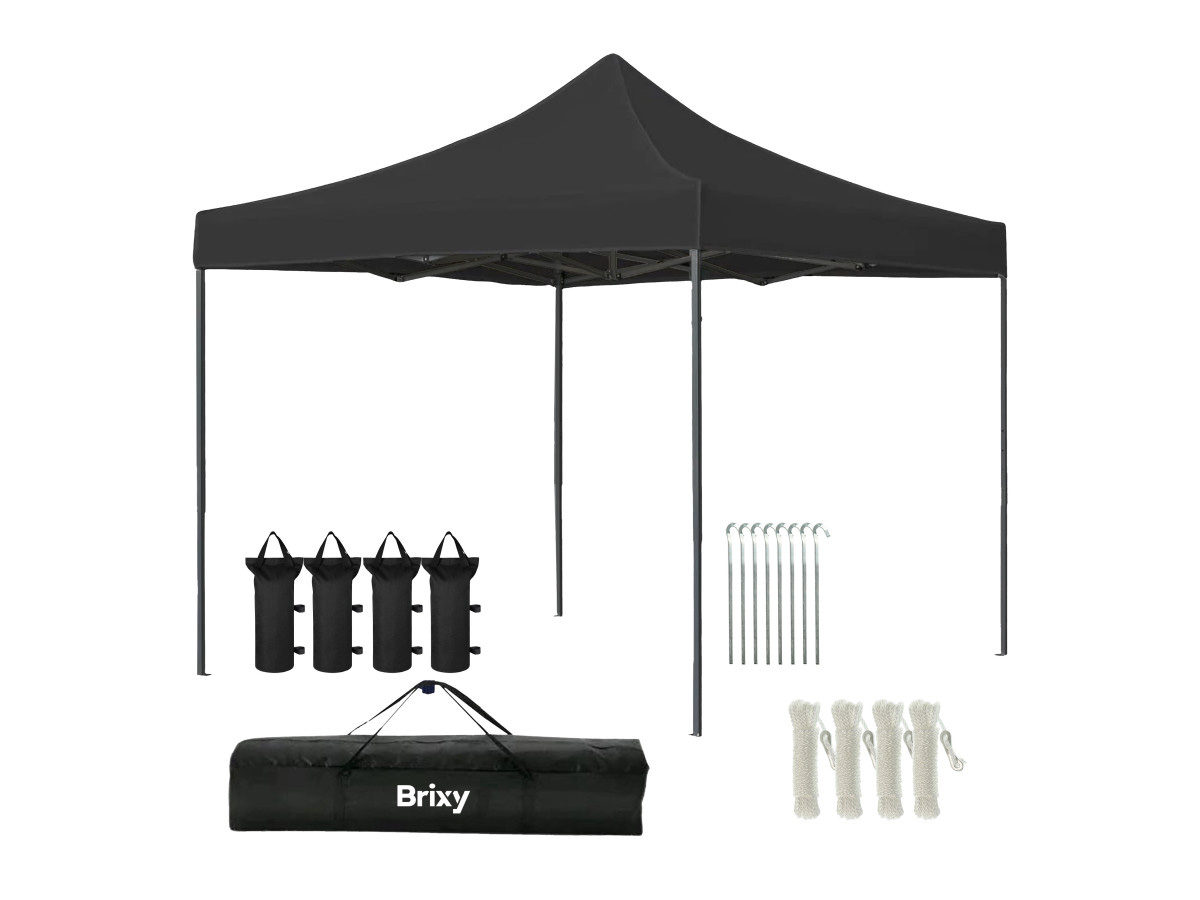 Brixy 3 x 3 meter opvouwbare partytent - Anhtracite