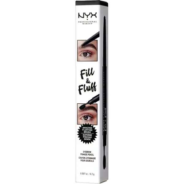 Fill & Fluff Eyebrow Pomade Pencil 08 Black