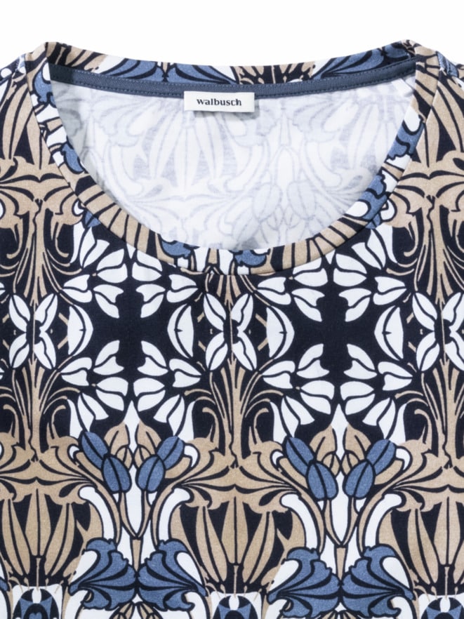 Baumwollshirt Art deco