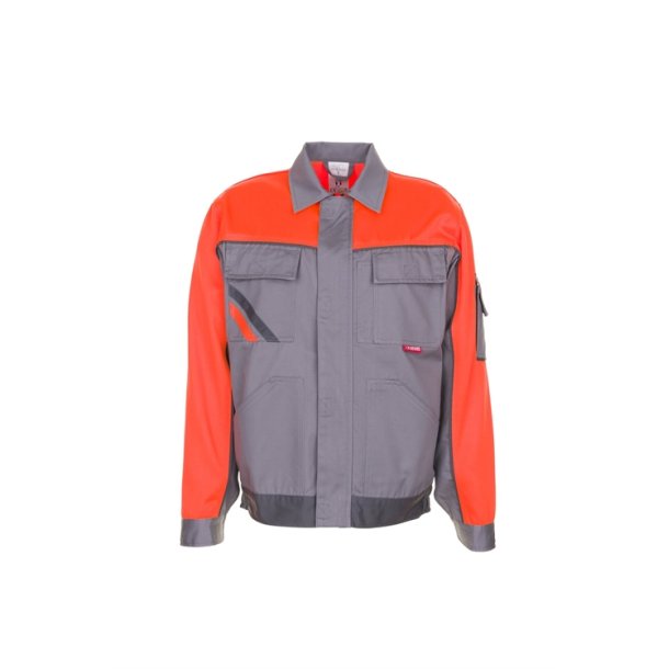 Visline V1 Arbejdsjakke zink / orange / skifer
