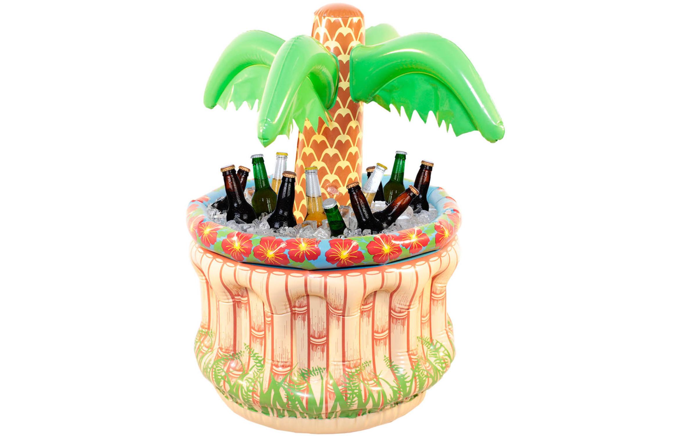Aufblasbares Accessoire Palme zum Kühlen MehrfarbigAufblasbares Partyaccessoire