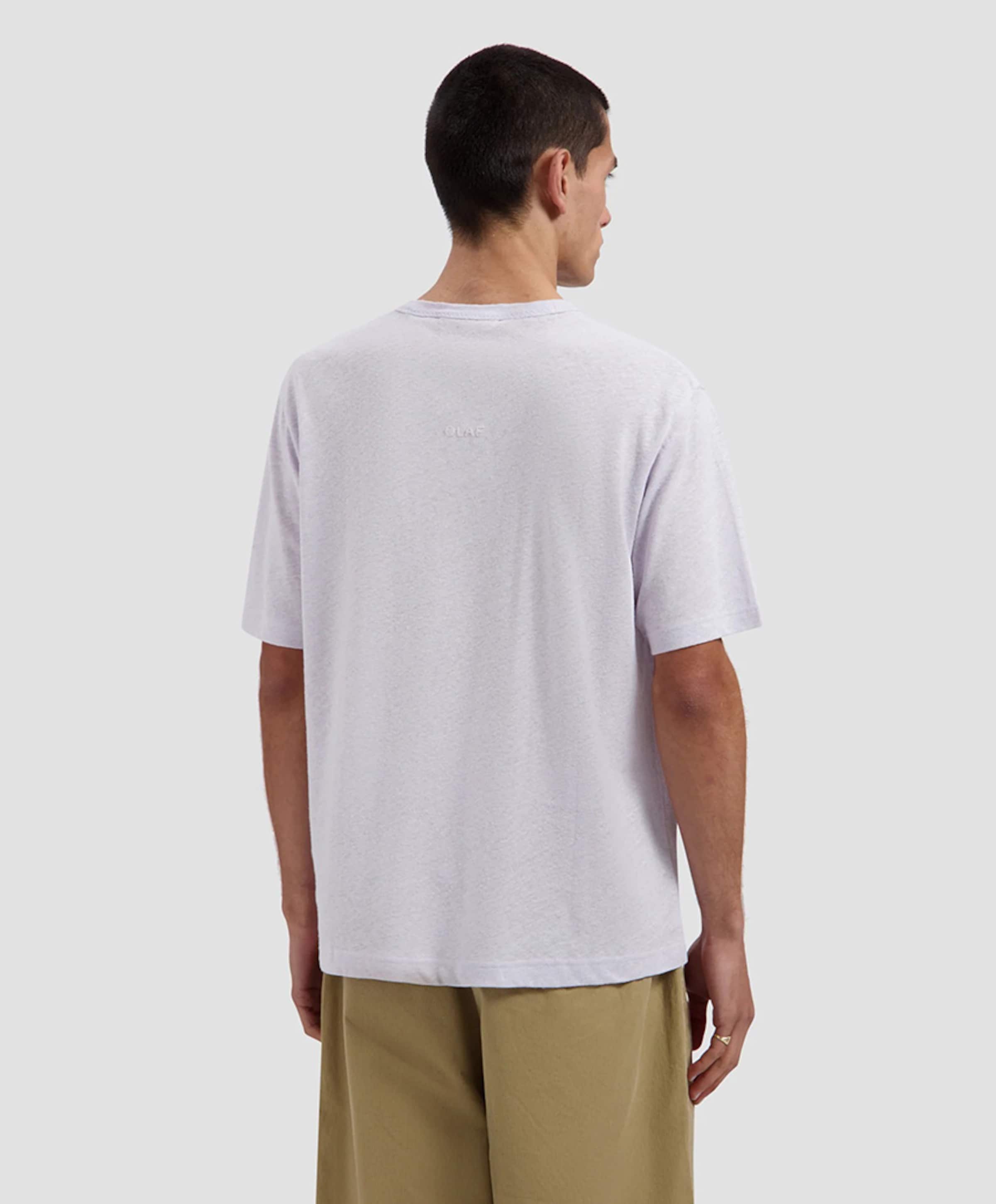 Olaf Heren T-shirt paars