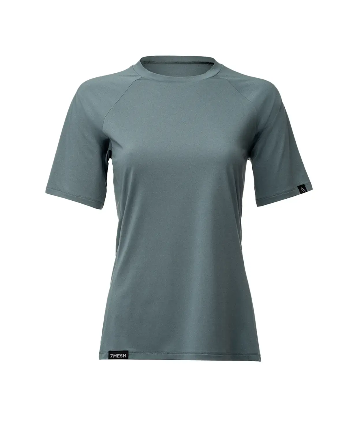 7mesh Sight Gravel Fietsshirt Korte Mouwen Blauw/Grijs Dames