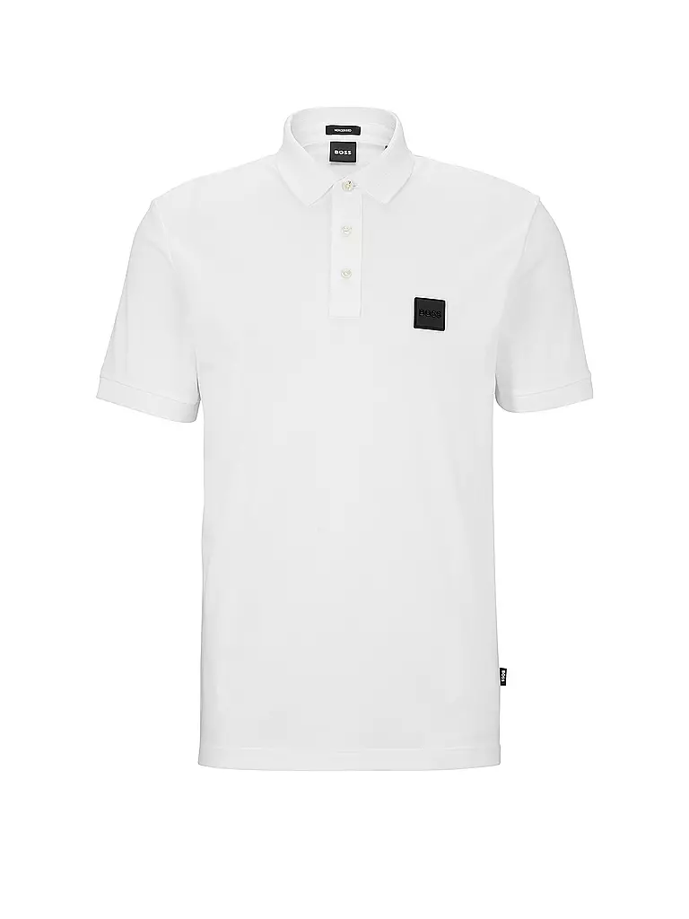 BOSS Poloshirt Regular Fit PARLY weiss