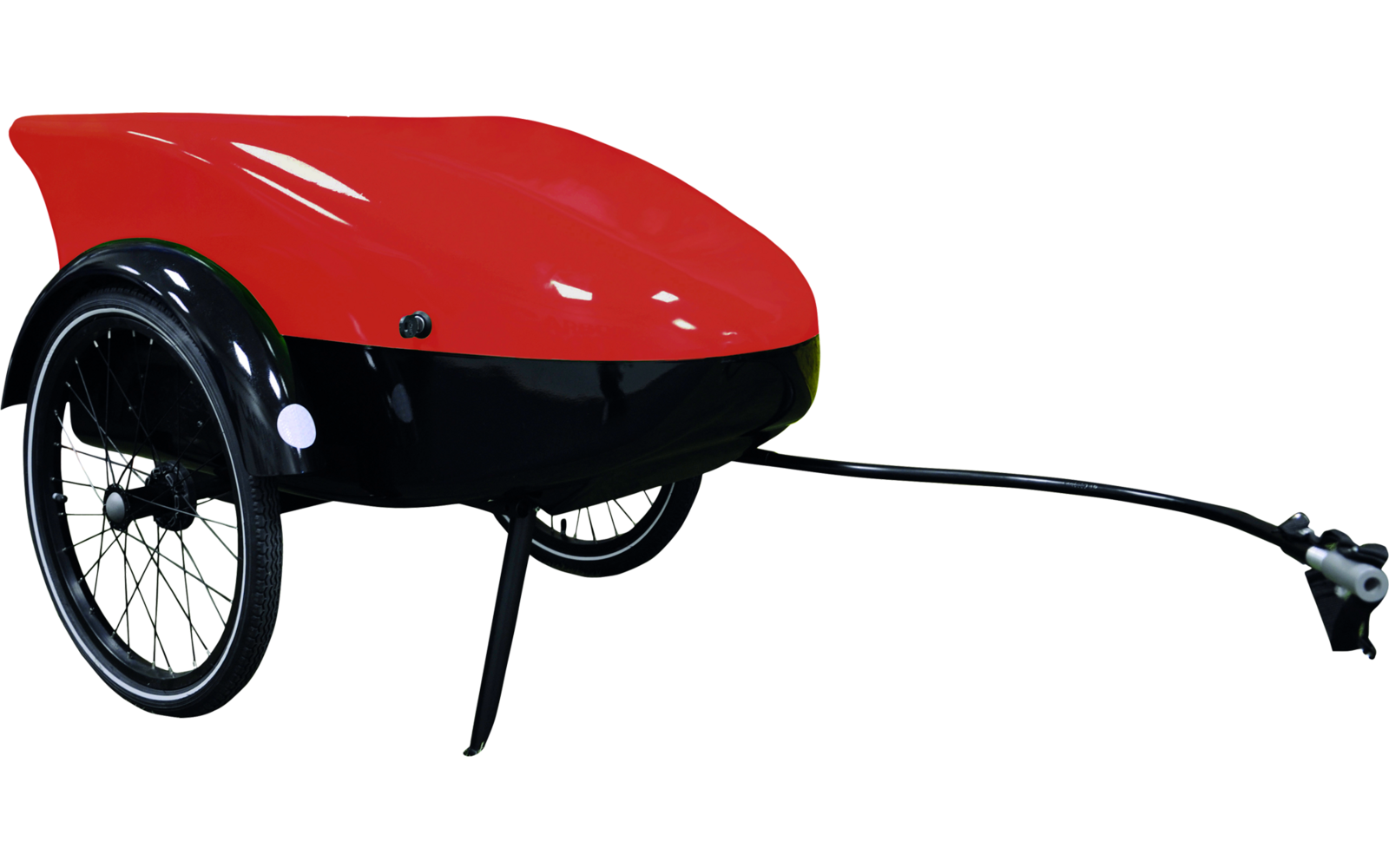 trailmova TF1 Fahrradanhänger RAL 9010 reinweiß