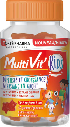 Forté Pharma Multivit Kids Gummies 60 Gommes