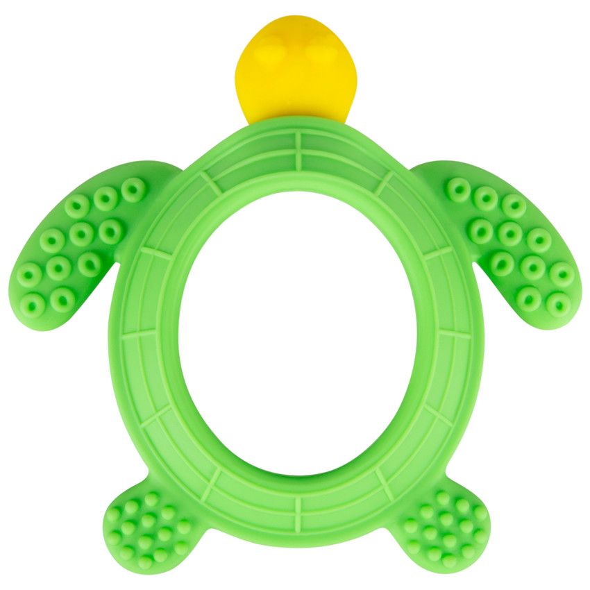 Anneau de dentition - Tortue - Ecru