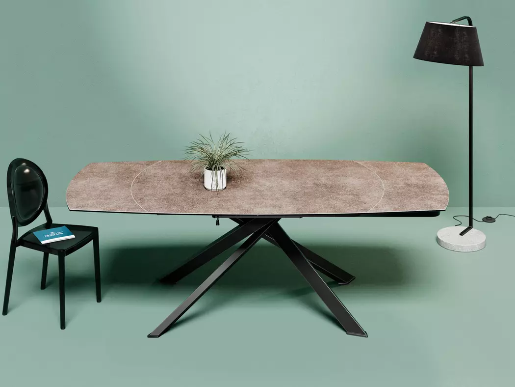 Esstisch mit Auszug Grande Kheops 160/240x100 cm