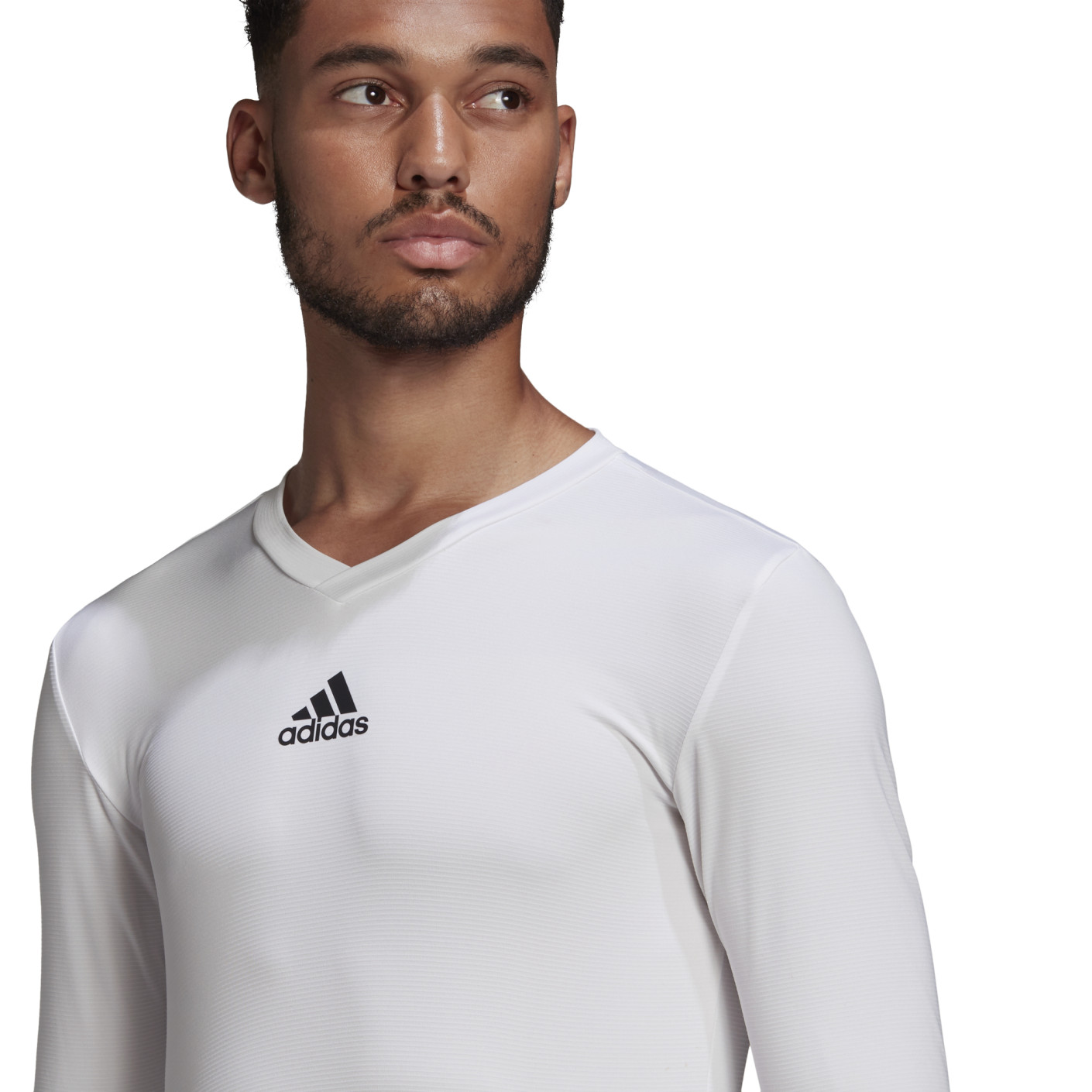 Adidas Team Ondershirt Lange Mouwen Wit