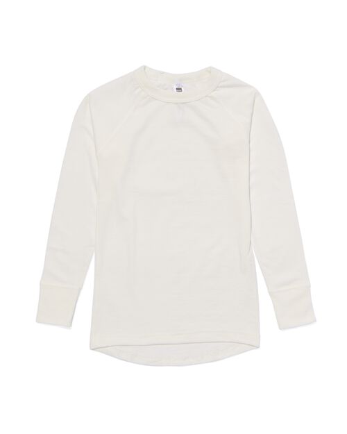 t-shirt thermo enfant blanc