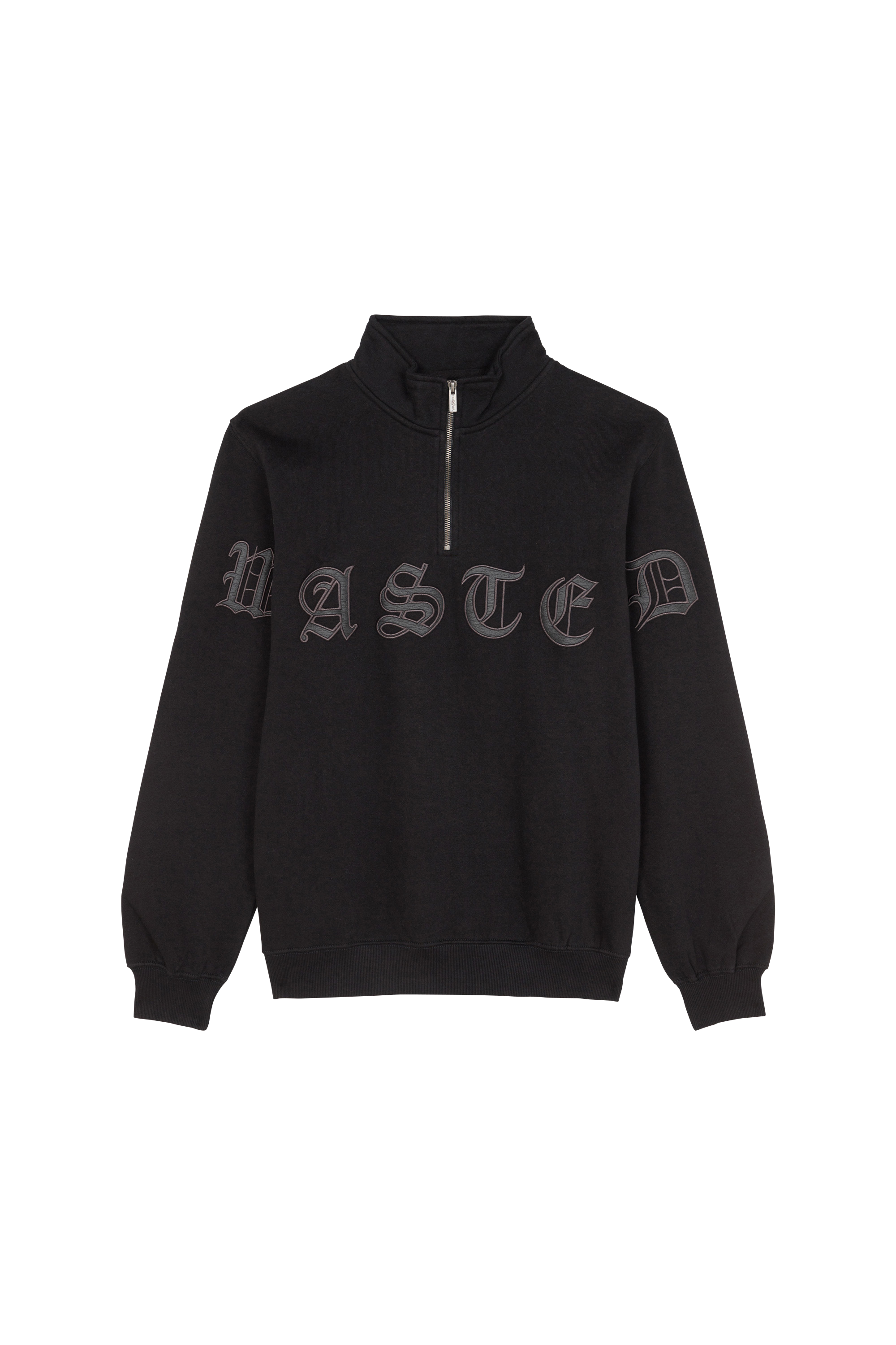 WASTED Sweatshirt  funnel chad Noir