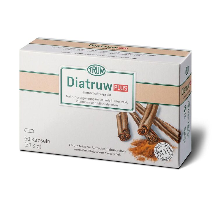 Diatruw Plus Zimtextraktkapseln, 60 St