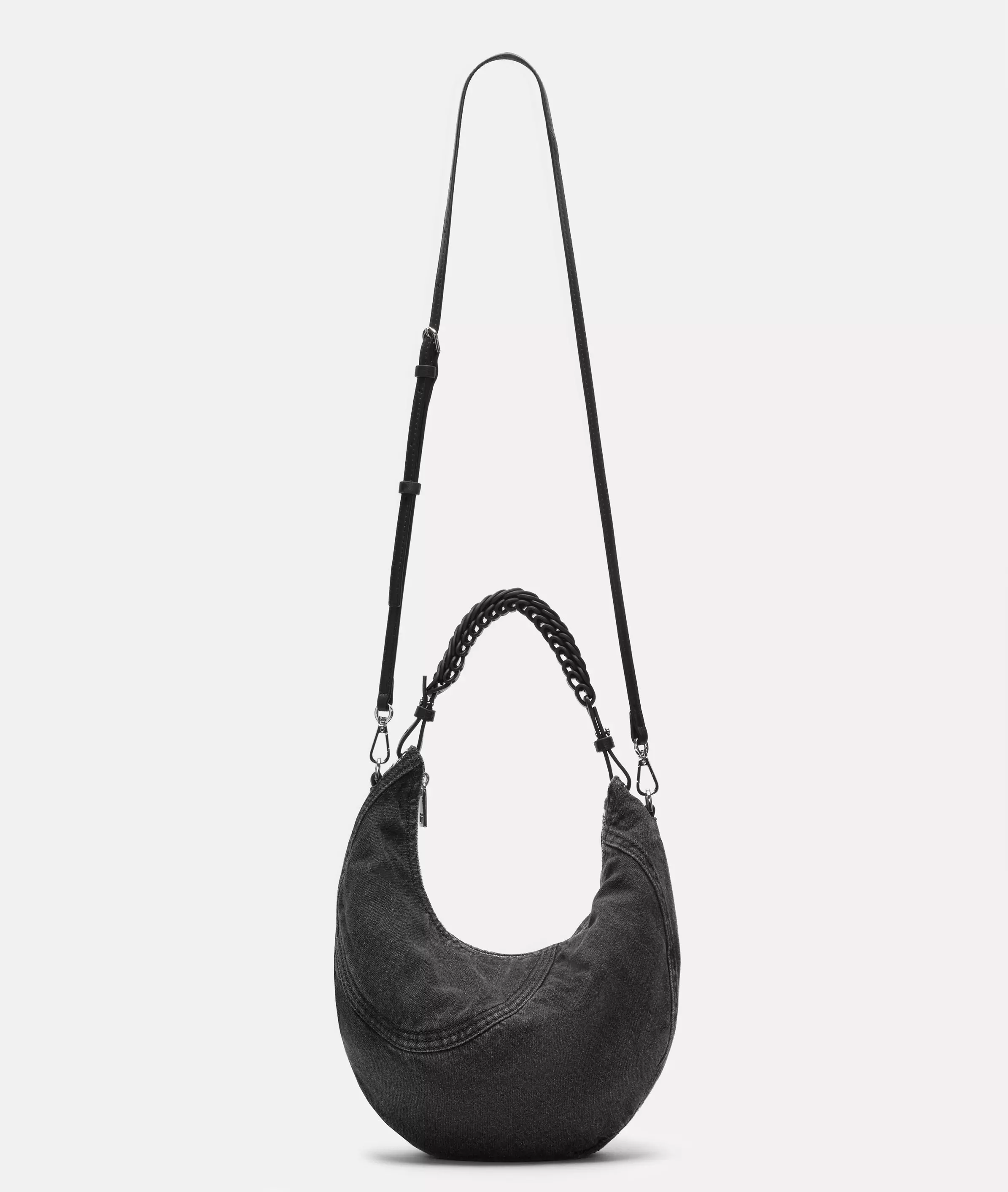 Denim Luna Hobo S Handy hobo bag made from denim