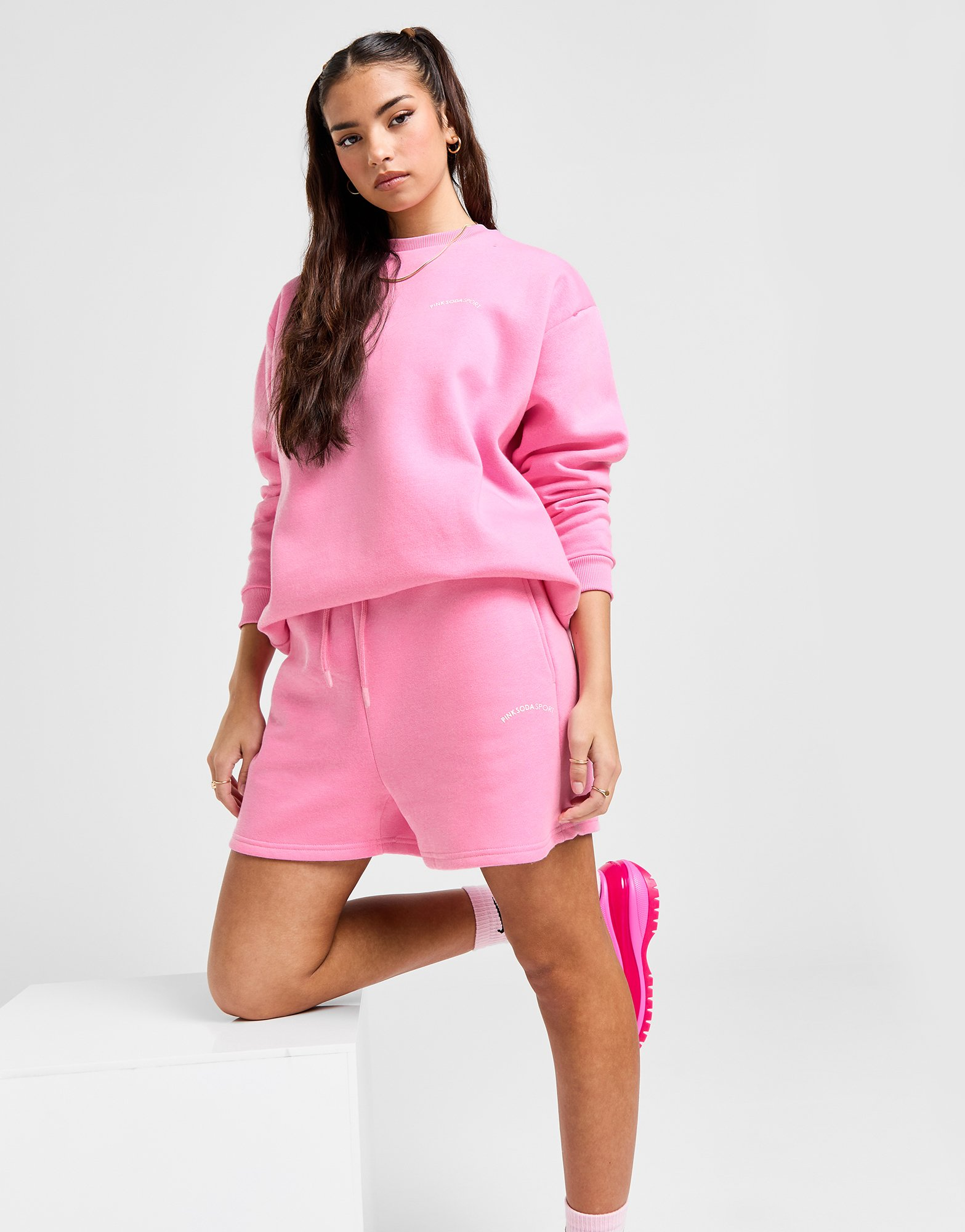 Pink Soda Sport Short Baton Femme