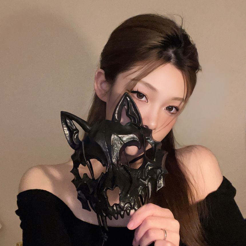 Wandoli - Halloween plastic feestgezichtsmasker (verschillende ontwerpen)
