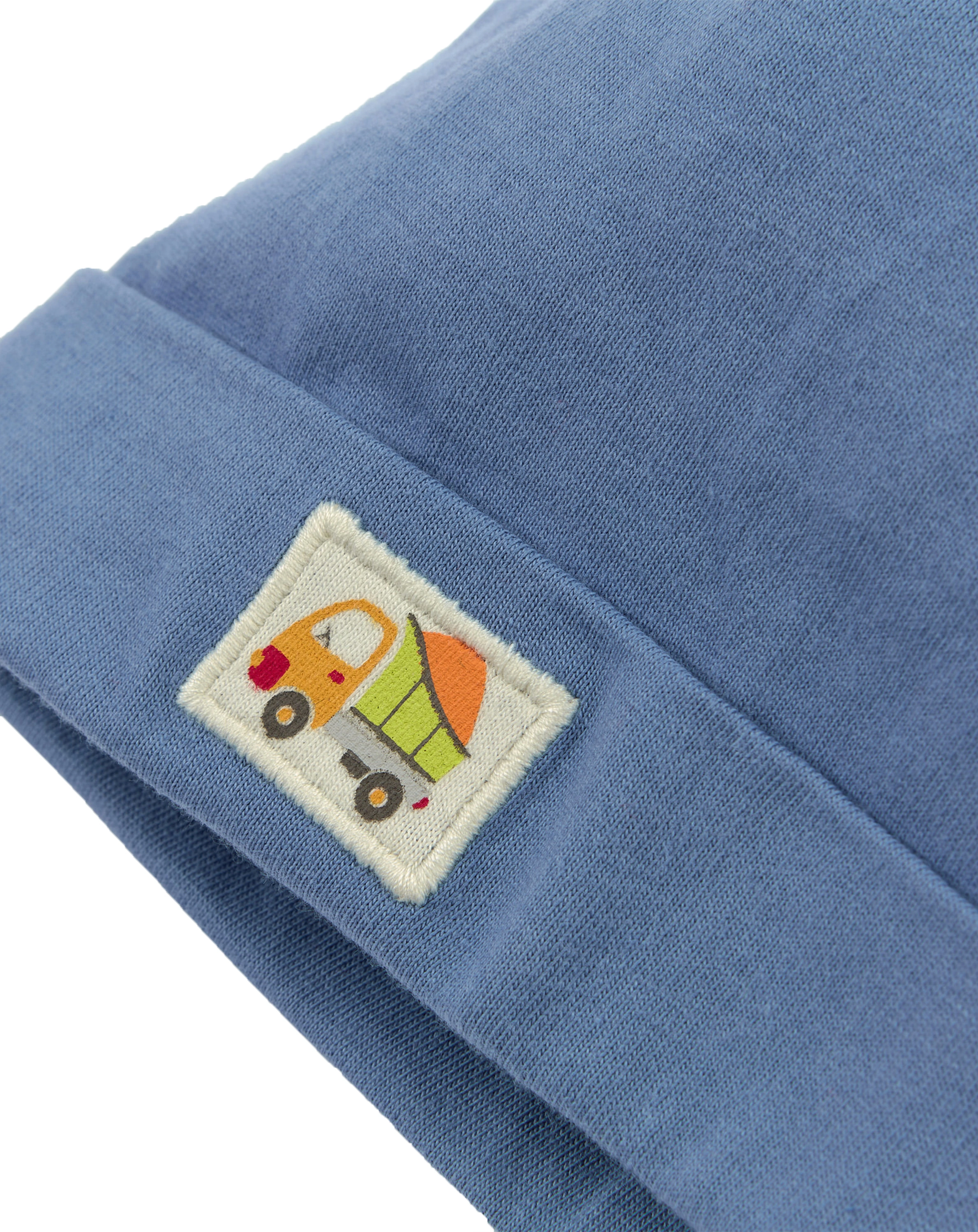 Beanie CONSTRUCTION in blau