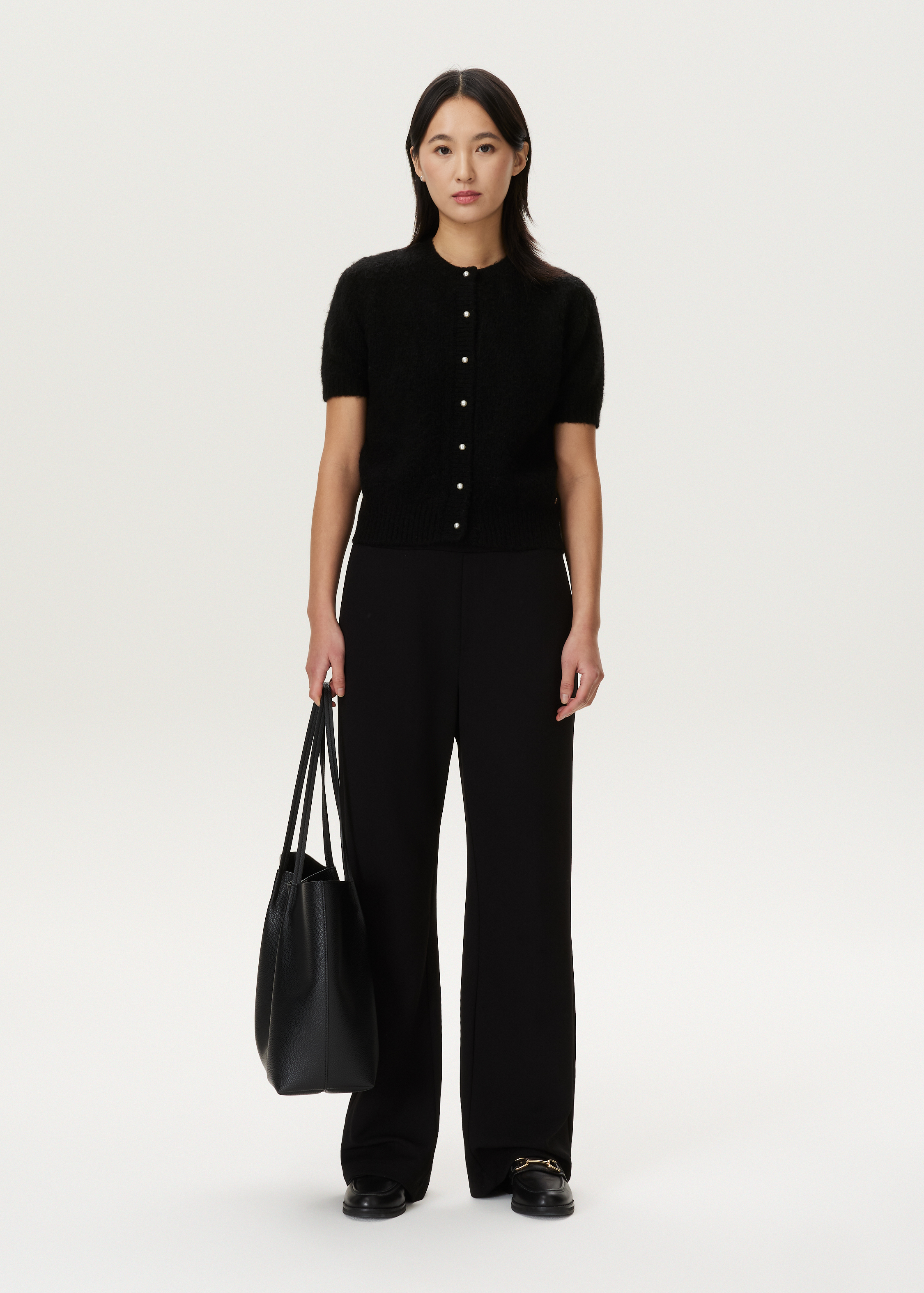 Scuba broek met wijde pijpen