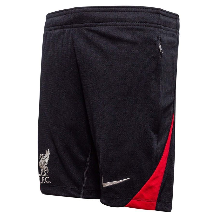 Liverpool Short d'Entraînement Dri-FIT Strike - Noir/Rouge Enfant