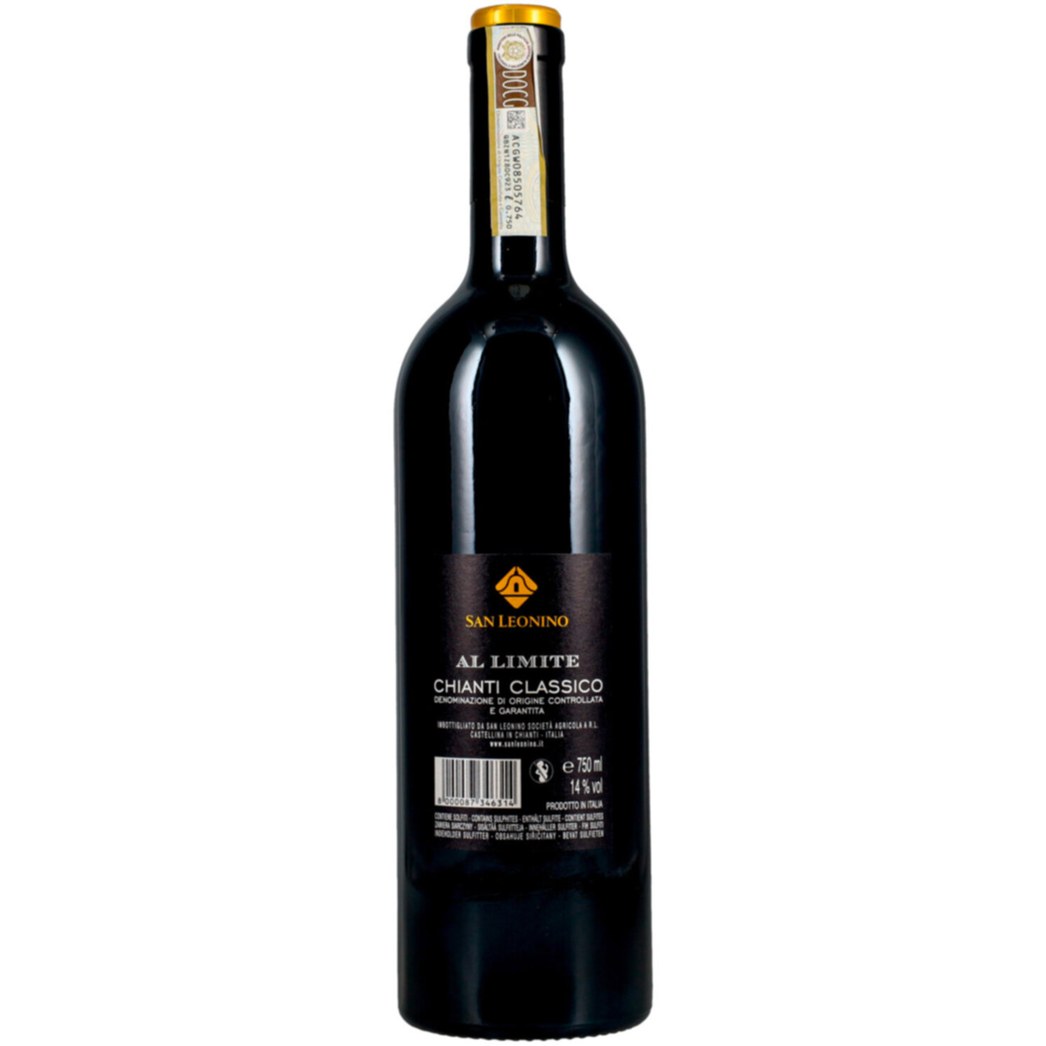Chianti Classico DOCG Sangiovese Al Limite San Leonino -75cl