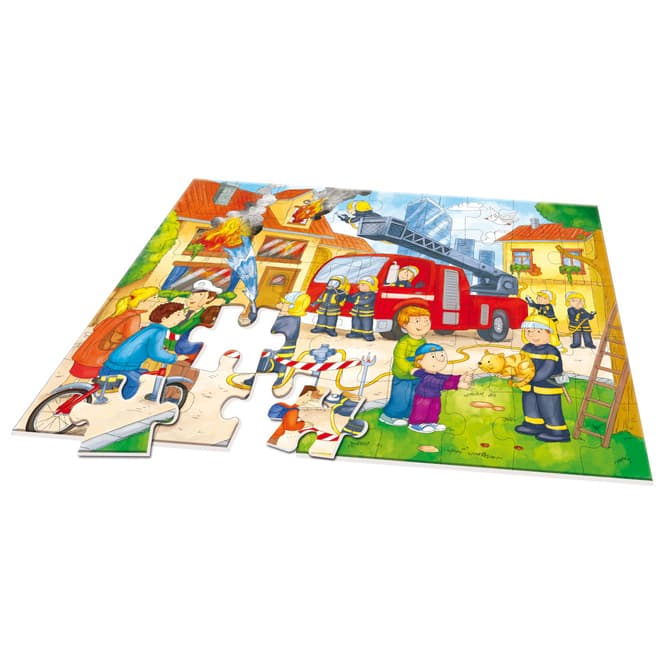 Riesenpuzzle Feuerwehr 45 Teile