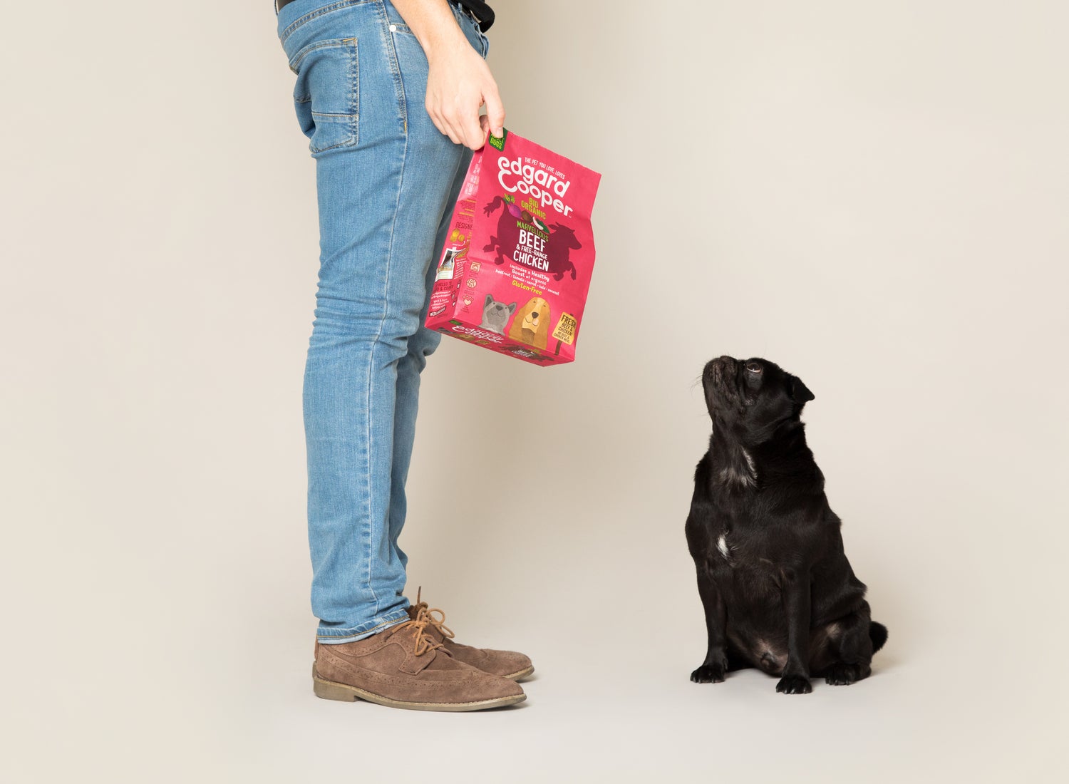 Edgard & Cooper hondenvoer Bio rund en kip adult 2,5 kg