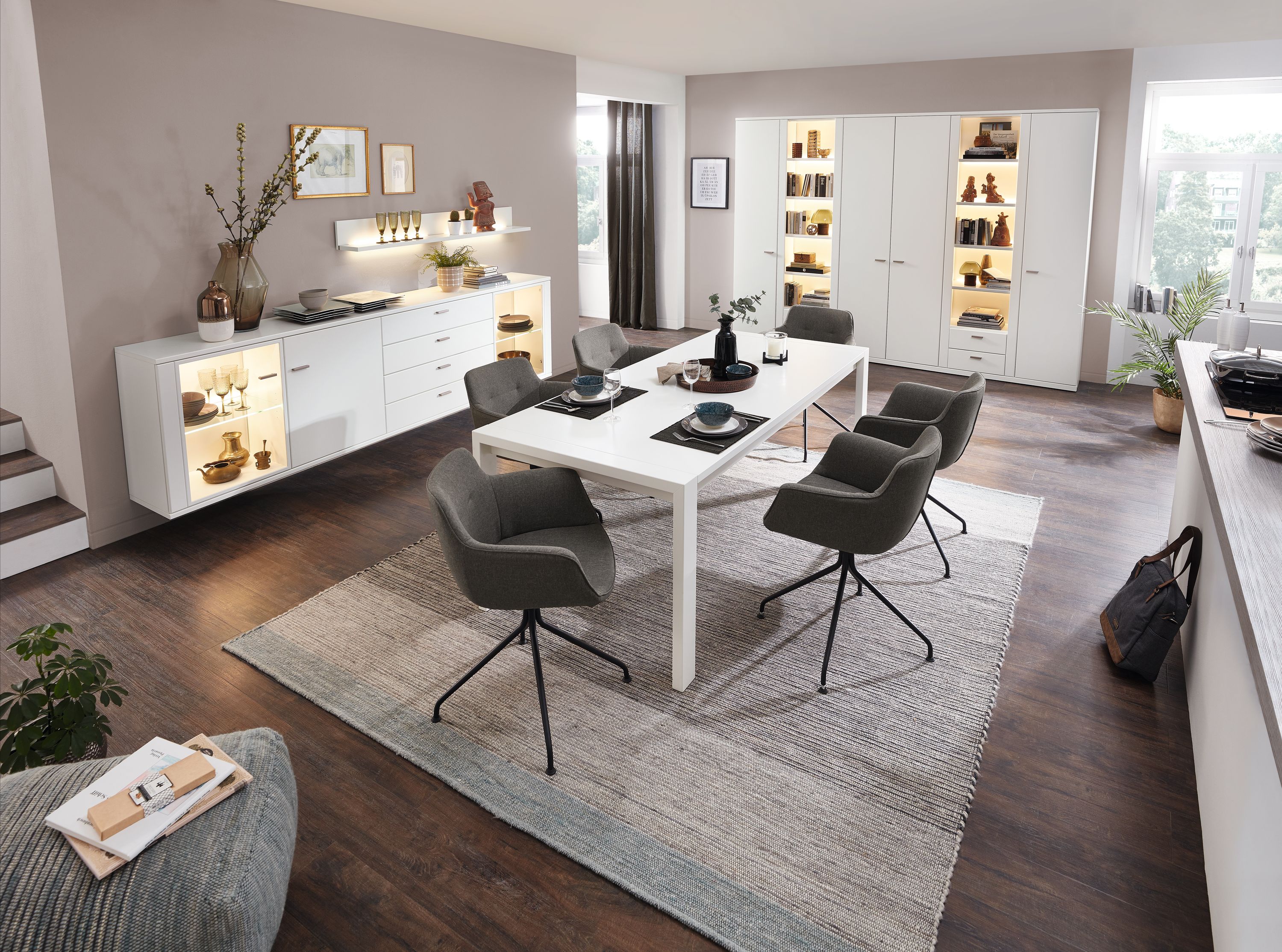 Schrank/Regalkombi MONDO AMERA