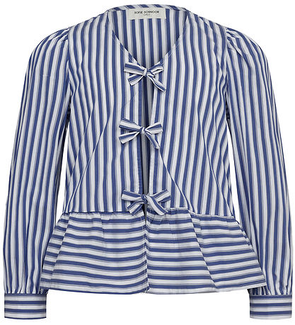 Sofie Schnoor Mädchen Hemd - Navy/Weiß gestreift