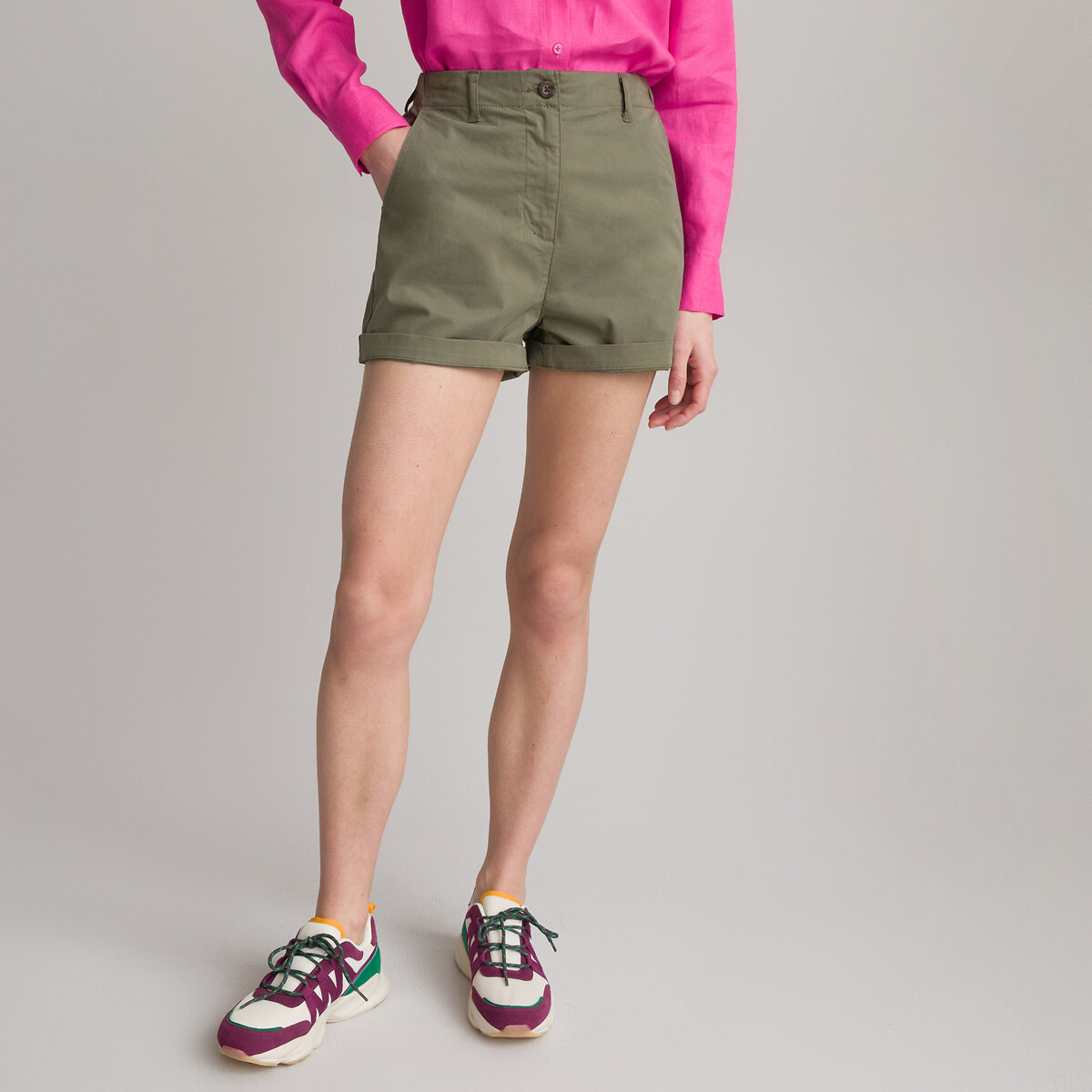 COLEÇÕES LA REDOUTE<br>Calções chino