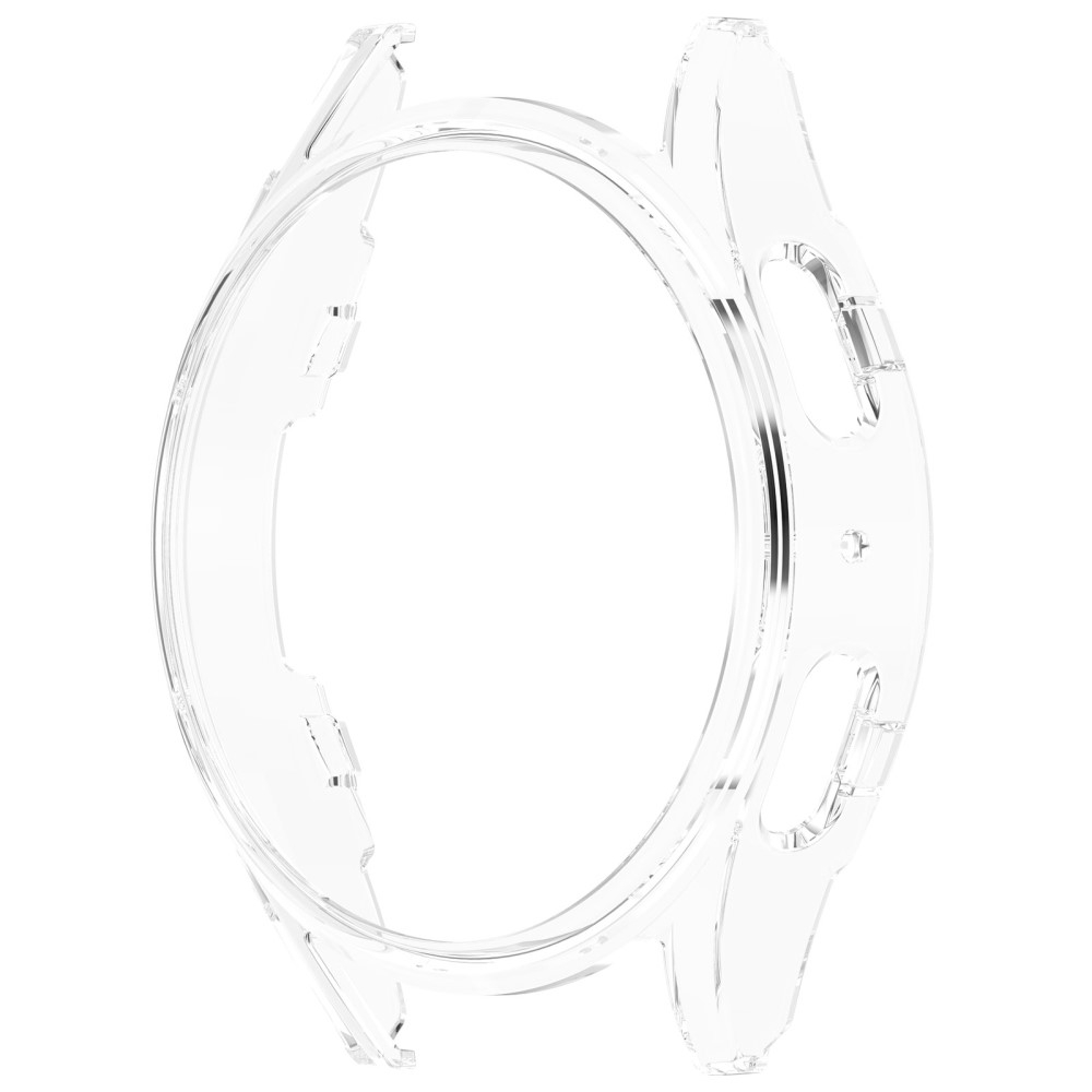 Samsung Galaxy Watch 7 (40mm) Galvanisierte Gummi Bumper Hülle - Transparent