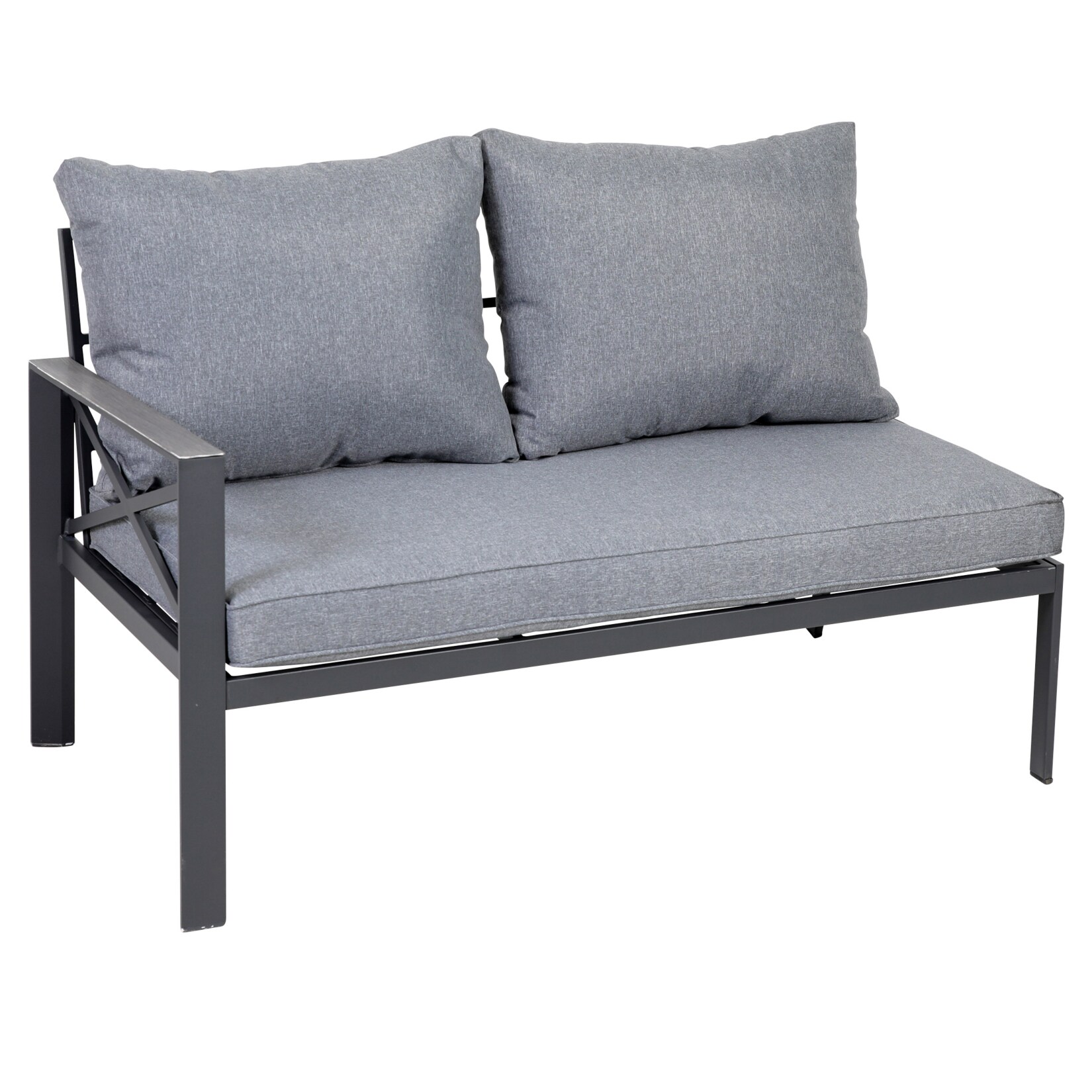 Greemotion Lounge-Set Amsterdam, Stahl, grau
